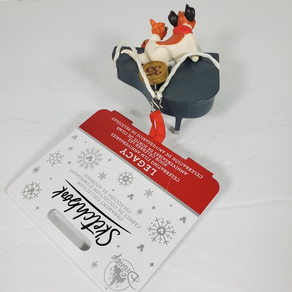 Disney Oliver and Company Sketchbook Ornament Legacy Series 35 Years NEW - Picture 3 of 3